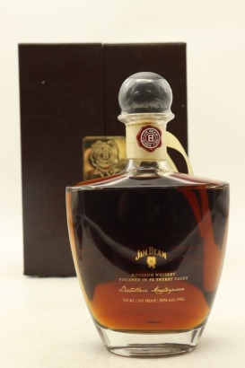 (1) Jim Beam Distiller's Masterpiece PX Sherry Cask Finish Bourbon Whiskey, 50% ABV, 750ml (GB)
