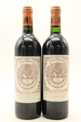 (2) 1996 Chateau Pichon-Longueville au Baron de Pichon-Longueville, Pauillac [JR17]