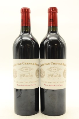 (2) 2010 Chateau Cheval Blanc, Saint-Emilion [JR19] [WE100]