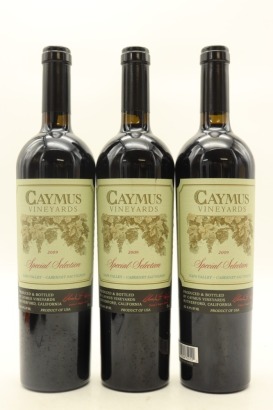 (3) 2009 Caymus Vineyards Special Selection Cabernet Sauvignon, Napa Valley [RP97] [WE97] [WS93]