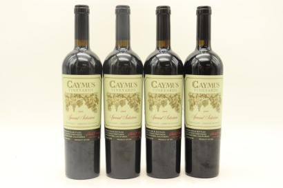 (4) 2009 Caymus Vineyards Special Selection Cabernet Sauvignon, Napa Valley [RP97] [WE97] [WS93]