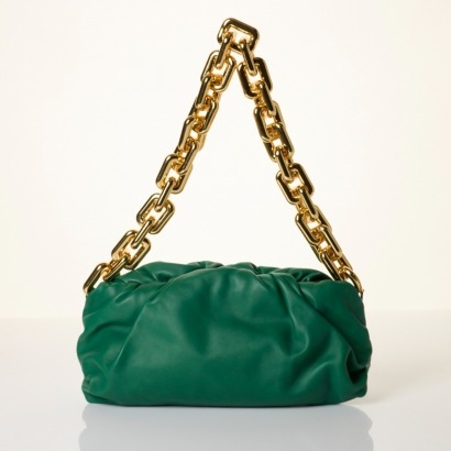 Bottega Veneta, Racing Green, Chain Pouch