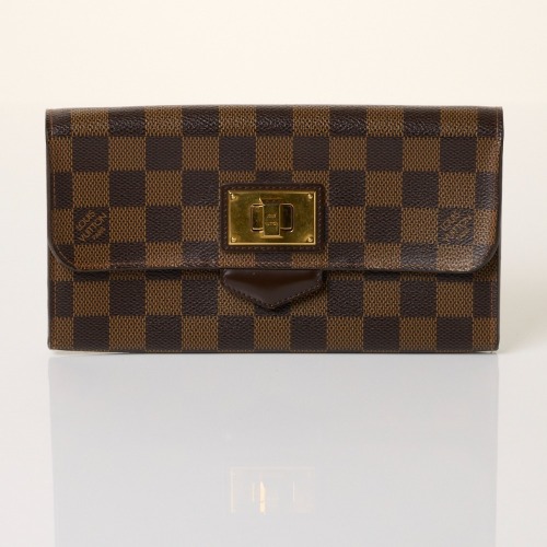 Louis Vuitton, Damier Ebene Rosebury Wallet