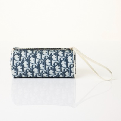 Christian Dior, Blue Oblique Trotter Cosmetic Pouch