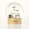 Chanel, No. 5 Perfume Bottle Snow Globe with Box