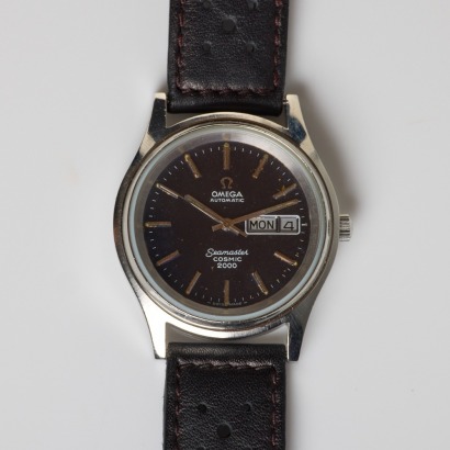 Stainless Steel, 38mm Omega Cosmic 2000 Automatic Wristwatch, circa 1972.