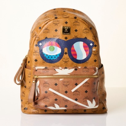 MCM, Cognac Backpack, Craig & Karl Eyes on Horizon 2013 Limited Edition
