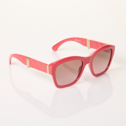 Chanel, Acetate Square Folding Sunglasses - Near new