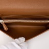 Prada, Vitello Daino Cognac Leather Clutch, circa 2021 - 4
