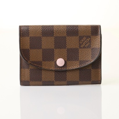 Louis Vuitton, Rosalie Damier Rose Ballerine Coin Purse