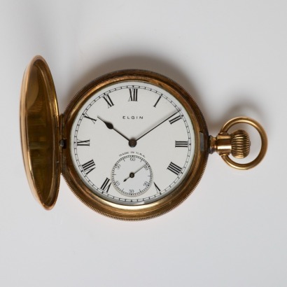 Gold Filled Elgin/Keystone Full hunter pocket watch circa1928
