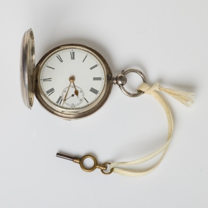 Sterling Silver R.Stamford/ Henry Buckland Key Wound Verge Fusee Pocket Watch circa.1865