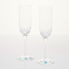 Tiffany & Co., Champagne Flutes, Set of Two with Box