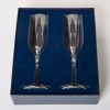 Tiffany & Co., Champagne Flutes, Set of Two with Box - 3