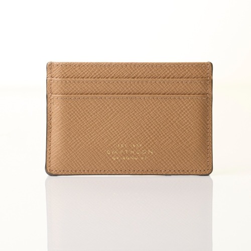 Smythson of Bond Street, Camel Coloured Cardholder