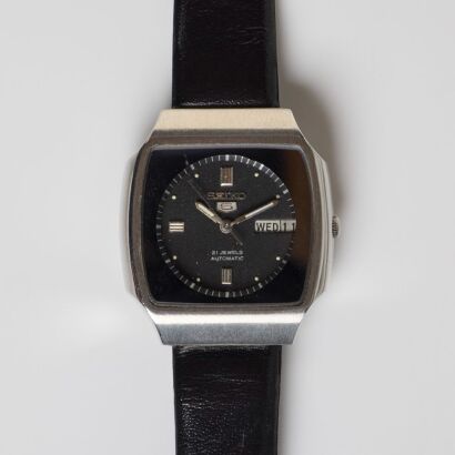 Stainless Steel, SEIKO 5 Automatic Wristwatch, circa.1981