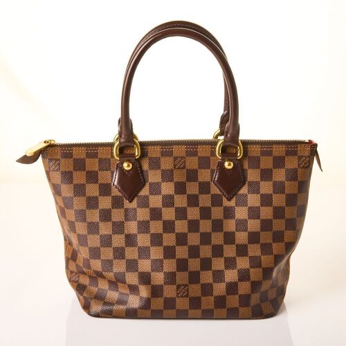 Louis Vuitton, Damier Ebene Saleya PM Bag