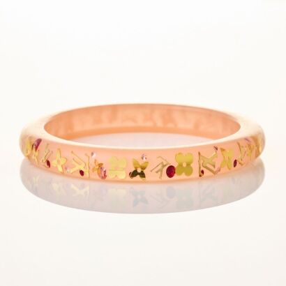 Louis Vuitton, Pink Inclusion Bangle