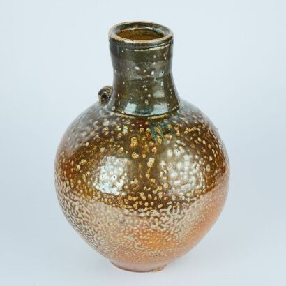 A Stuart Spackman Salt Glazed Vase