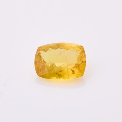 Loose, 1.61ct Cushion Cut Yellow Tourmaline