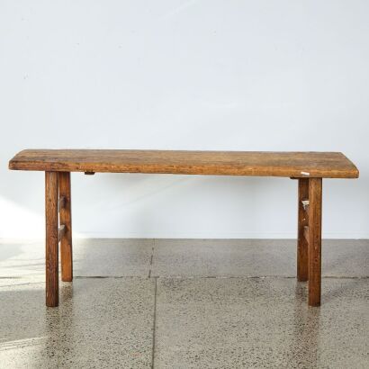 An Oak Farmhouse Table