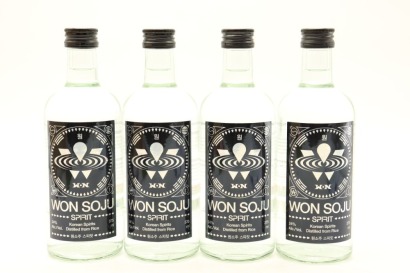 (4) Won Spirit Soju, South Korea, 375 ml, 24% ABV
