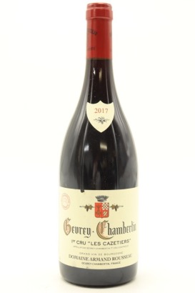 (1) 2017 Domaine Armand Rousseau Pere et Fils Les Cazetiers, Gevrey-Chambertin Premier Cru [JR17.5] &diams;