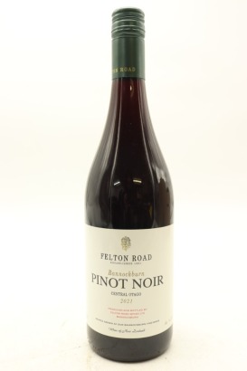 (1) 2021 Felton Road Bannockburn Pinot Noir, Central Otago [JR16.5]