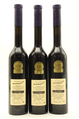 (3) 1997 Opitz One Schilfwein Strohwein Cabernet Sauvignon, Neusiedlersee, 375ml