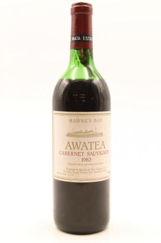 (1) 1983 Te Mata Awatea, Hawkes Bay (MS)