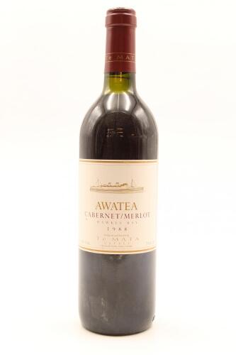 (1) 1988 Te Mata Awatea, Hawkes Bay