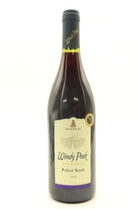 (1) 2003 De Bortoli Windy Peak Pinot Noir, Yarra Valley