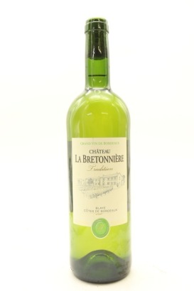 (1) 2017 Chateau La Bretonniere Tradition Blanc, Blaye Cotes De Bordeaux