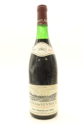 (1) 1982 Paul Jaboulet Aine Cotes Du Ventoux, France (LS)