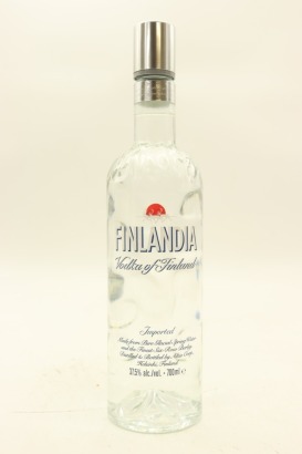 (1) Finlandia Vodka, 37.5% ABV, 700ml
