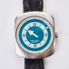 Stainless Steel, 34.5mm Longines, Comet Mystery Dial Manual Wind Wristwatch, circa 1971