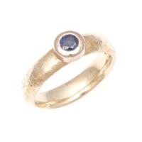 9ct Benjamin Flynn Sapphire Ring