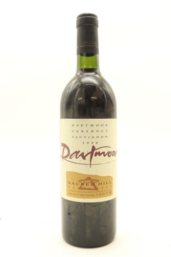 (1) 1990 Sacred Hill Dartmoor Cabernet Sauvignon, Hawke's Bay