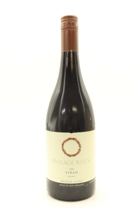 (1) 2006 Passage Rock Syrah, Waiheke Island