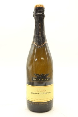 (1) NV Wolf Blass Chardonnay Pinot Sparkling, Australia