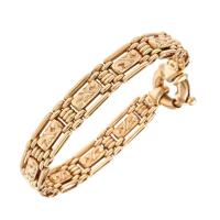 9ct Vintage Gate Bracelet