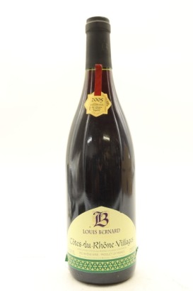 (1) 2005 Louis Bernard Cotes du Rhone Villages, France