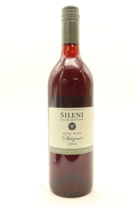(1) 2004 Sileni Saignee Rose Wine, Hawke's Bay