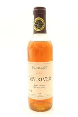 (1) 1989 Dry River Bunch Selection Sauvignon, Martinborough, 375ml