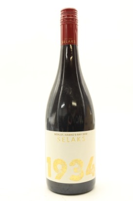 (1) 2019 Selaks 1934 Merlot, Hawke's Bay