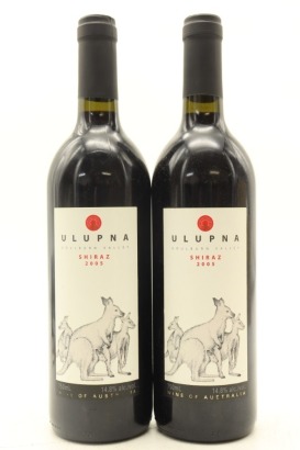 (2) 2005 Ulupna Winery Shiraz, Goulburn Valley