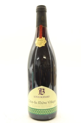 (1) 2005 Louis Bernard Cotes du Rhone Villages, France