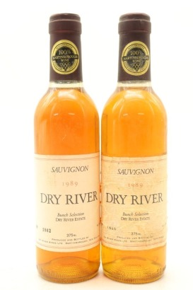 (2) 1989 Dry River Bunch Selection Sauvignon, Martinborough, 375ml