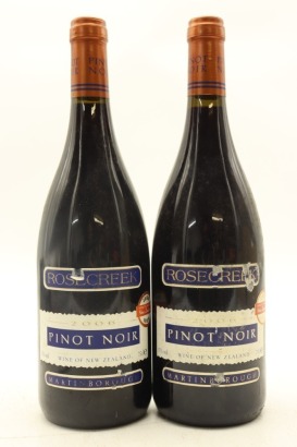 (2) 2006 Rosecreek Pinot Noir, Martinborough
