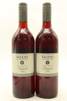 (2) 2004 Sileni Saignee Rose Wine, Hawke's Bay